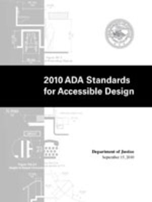 cover image of 2010 ADA Standards for Accessible Design